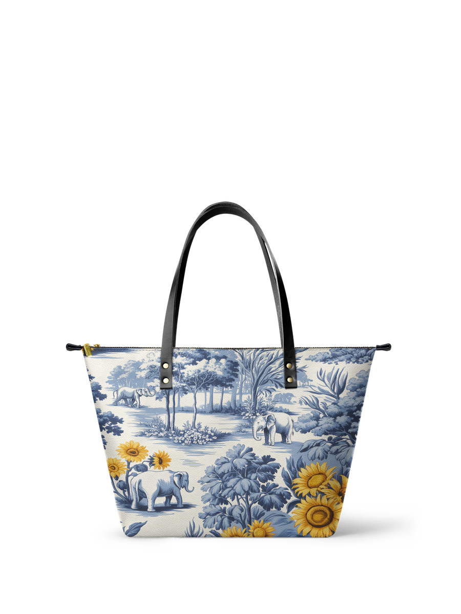 "Mkonga" Leather Tote Bag FALL CLEARANCE DEAL