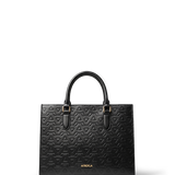 "Dalila" Monogram Leather Handbag