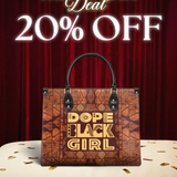 "Dope Black Girl" Leather Handbag Deal