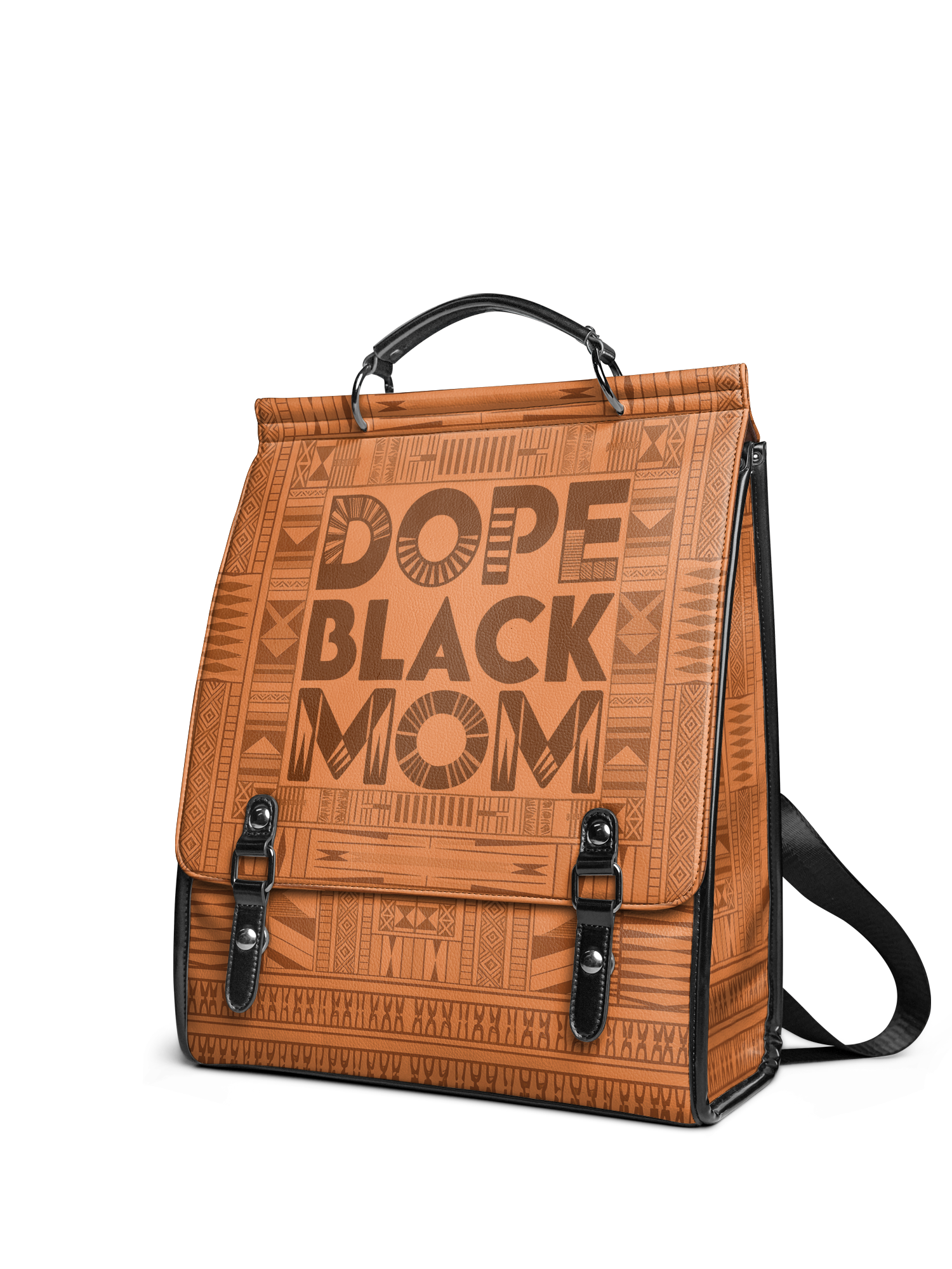 african leather backpacks Africa Bag / Backpack sized laptops Dope Black Mom" Leather Backpack