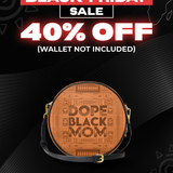 "Dope Black Mom" Circle Crossbody Bag Deal