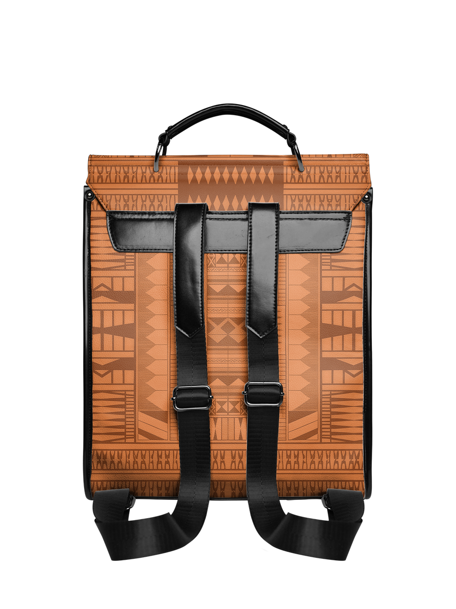 "Dope Black Mom" Leather Backpack