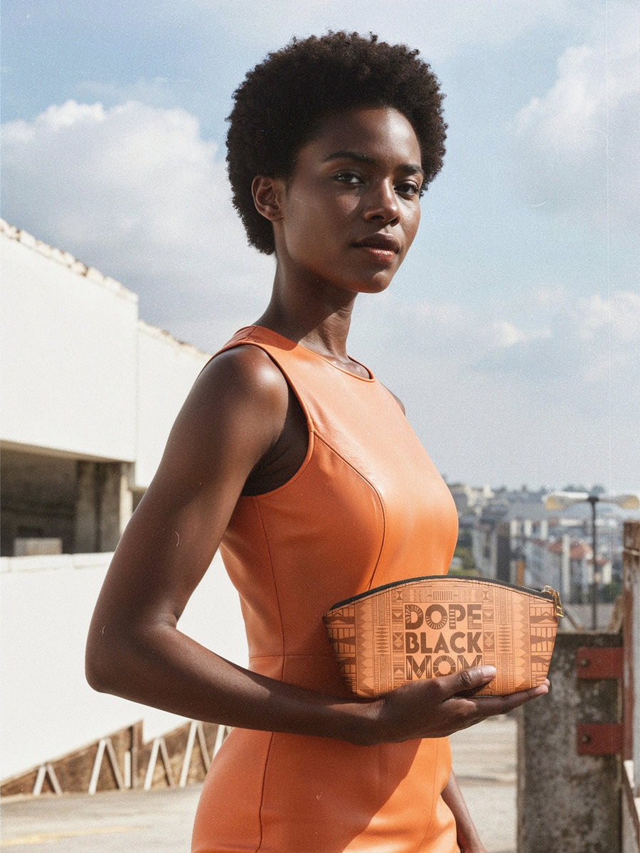"Dope Black Mom" Eclipse Makeup Bag
