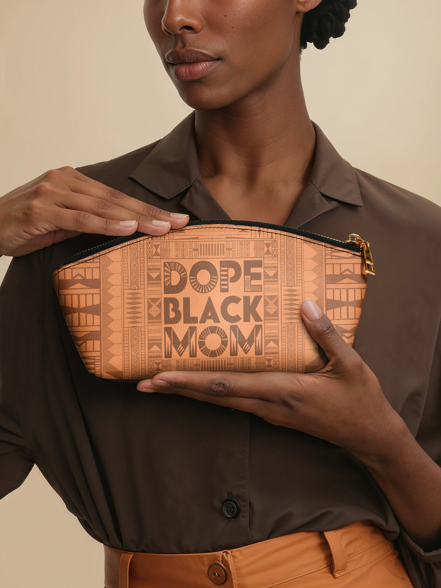 "Dope Black Mom" Eclipse Makeup Bag