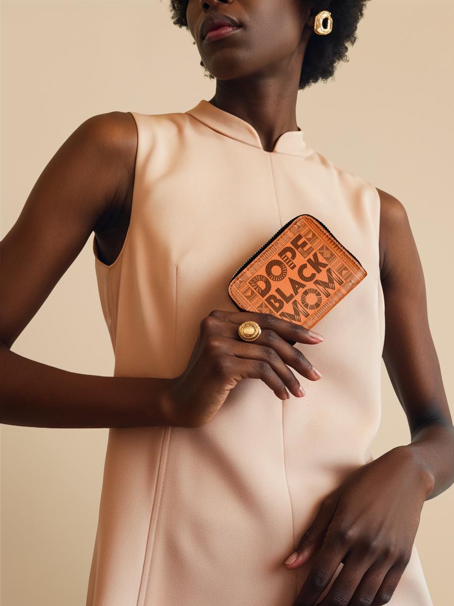 "Dope Black Mom" Mini Wallet