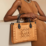 "Dope Black Mom" Leather Handbag Deal