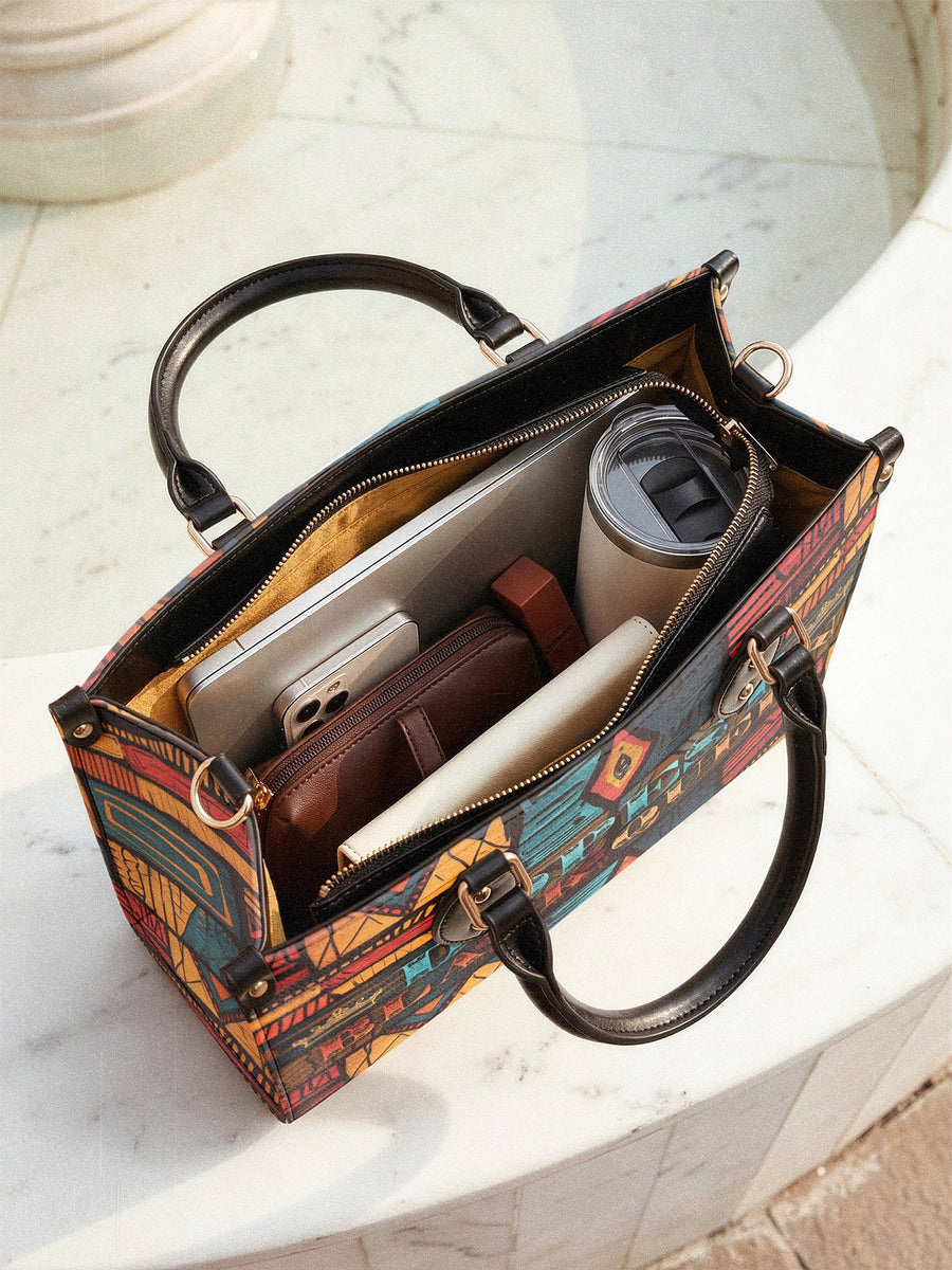 "Dopeya" Leather Handbag Matching Set - DD DEAL