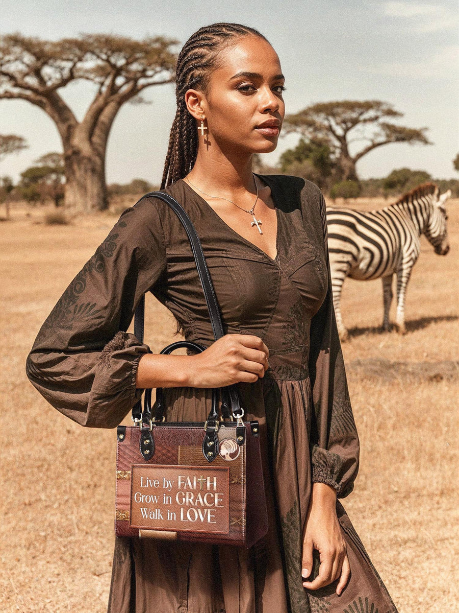 "Eliora" Small Leather Handbag FALL CLEARANCE DEAL