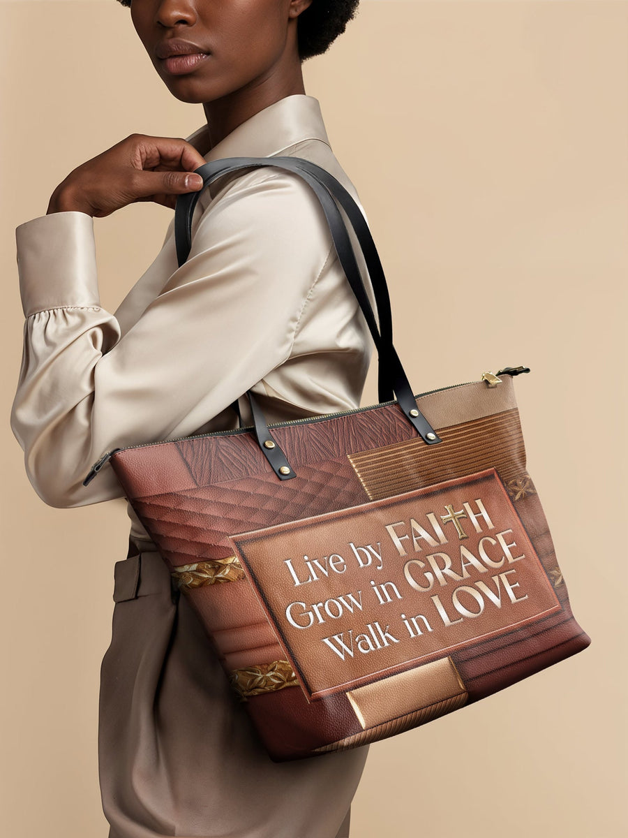 "Eliora" Leather Tote Bag - DD DEAL