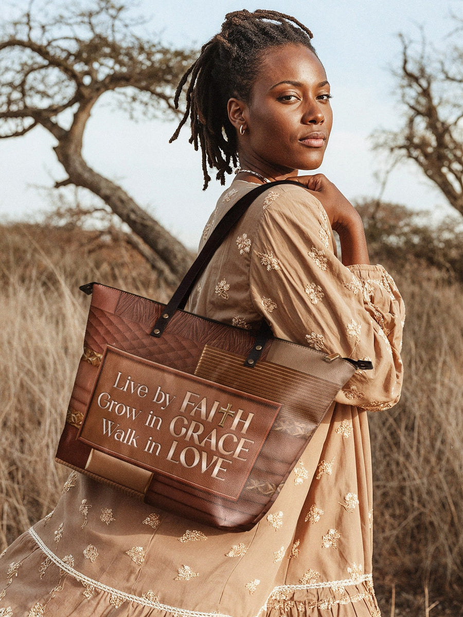 "Eliora" Leather Tote Bag - DD DEAL