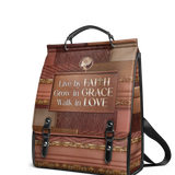 "Eliora" Leather Backpack