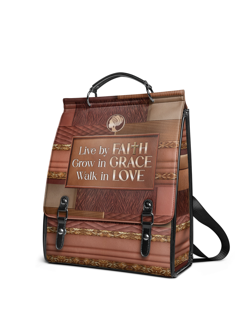 "Eliora" Leather Backpack