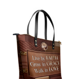 "Eliora" Leather Tote Bag - BRAVE ONES DEAL