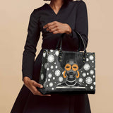 "Fahari" Monochrome Leather Handbag Deal