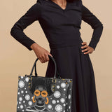 "Fahari" Monochrome Leather Handbag Deal