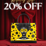"Fahari" Marigold Pop Leather Handbag Deal