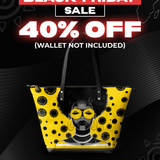 "Fahari" Marigold Pop Leather Tote Bag Deal