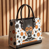 "Fahari" Marshmallow Citrus Leather Handbag Deal