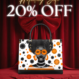 "Fahari" Marshmallow Citrus Leather Handbag Deal