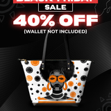 "Fahari" Marshmallow Citrus Leather Tote Bag Deal