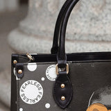 "Fahari" Monochrome Leather Handbag - BRAVE ONES DEAL