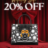 "Fahari" Monochrome Leather Handbag Deal