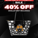 "Fahari" Monochrome Leather Tote Bag Deal