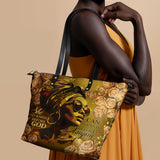 "Godfidence" Leather Tote Bag - BRAVE ONES DEAL