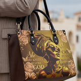 "Godfidence" Leather Handbag - BRAVE ONES DEAL
