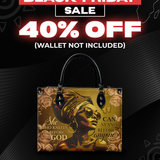 "Godfidence" Leather Handbag Deal