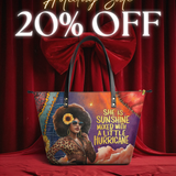 "Huriya" Leather Tote Bag Deal