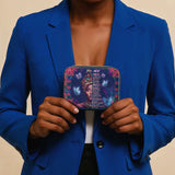 "Imani" Blue Orchid Mini Wallet - BRAVE ONES DEAL