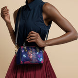 "Imani" Blue Orchid Mini Satchel Deal