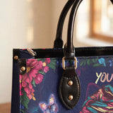 "Imani" Blue Orchid Leather Handbag - BRAVE ONES DEAL
