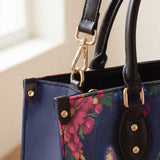 "Imani" Blue Orchid Leather Handbag - BRAVE ONES DEAL