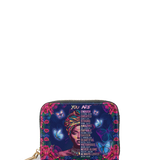 "Imani" Blue Orchid Mini Wallet