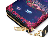 "Imani" Blue Orchid Wallet - BRAVE ONES DEAL