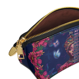 "Imani" Blue Orchid Eclipse Makeup Bag - BRAVE ONES DEAL