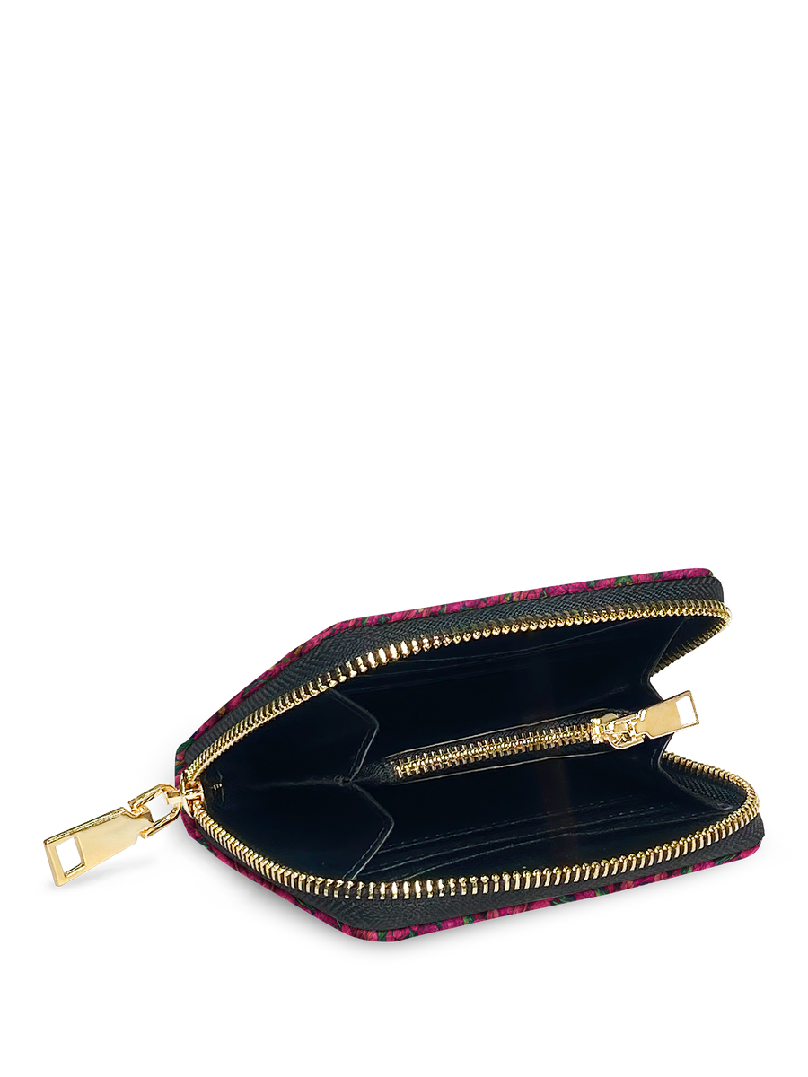 "Imani" Blue Orchid Mini Wallet