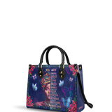 "Imani" Blue Orchid Leather Handbag Deal