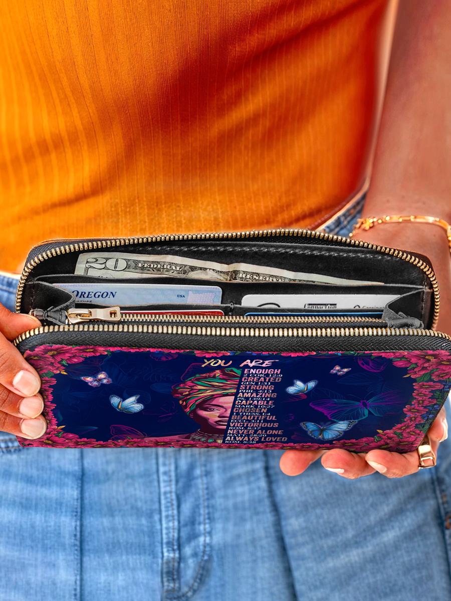 "Imani" Blue Orchid Wallet FALL CLEARANCE DEAL