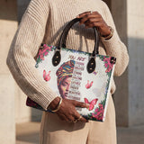 "Imani" Dove White Leather Handbag A250 Deal