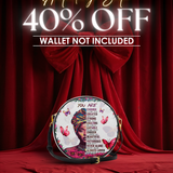 "Imani" Dove White Circle Crossbody Bag Deal