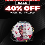 "Imani" Dove White Circle Crossbody Bag Deal