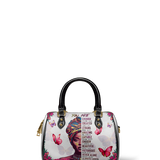 "Imani" Dove White Mini Satchel