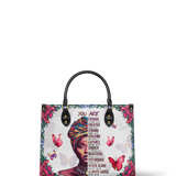 "Imani" Dove White Leather Handbag Deal