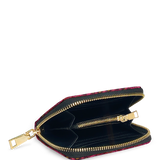 "Imani" Pomegranate Red Mini Wallet