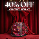 "Imani" Pomegranate Red Circle Crossbody Bag Deal