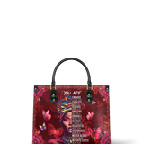 "Imani" Pomegranate Red Leather Handbag Deal