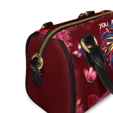 "Imani" Pomegranate Red Mini Satchel